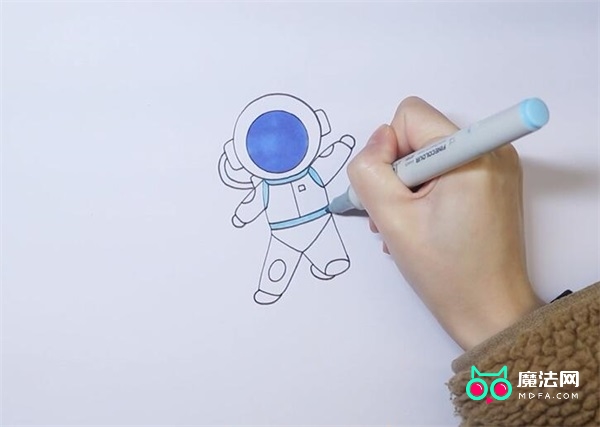 太空人怎么画简单又漂亮